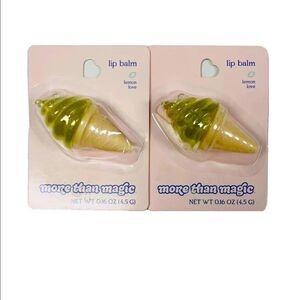 More Than Magic Ice Cream Cone Lip Balm Lemon Love, New‎ & SEALED! C19